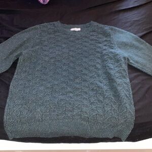 Casual green sweater women’s size XL